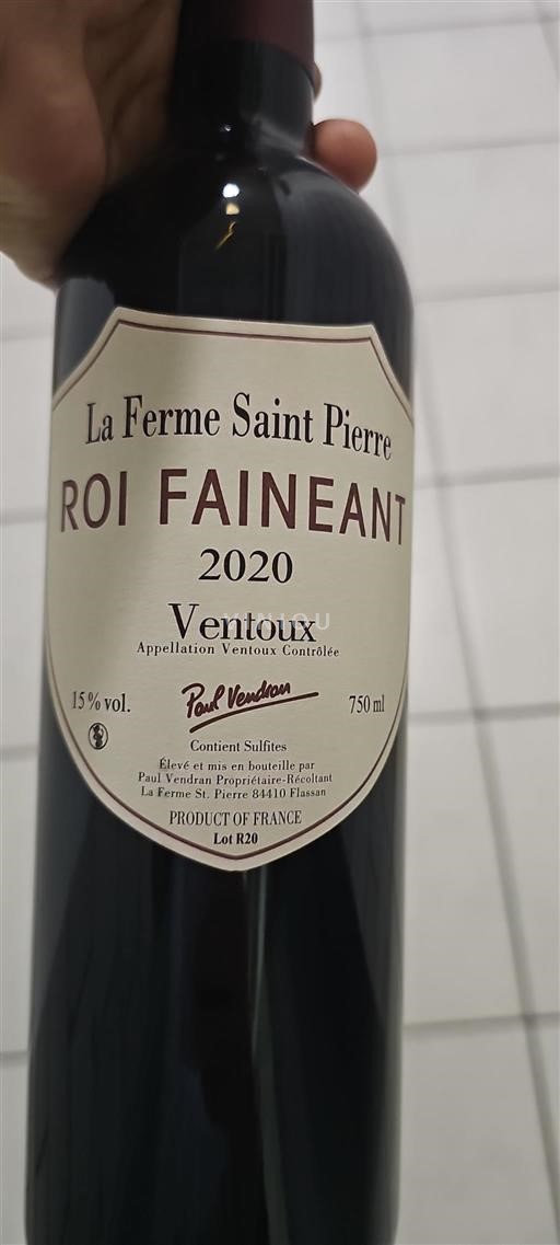Valle del Rodano Ventoux La Ferme Saint Pierre Roi Fainéant 2020