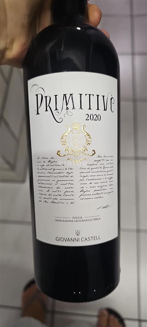 Apulia Wines Unspecified Giovanni Castell 2020