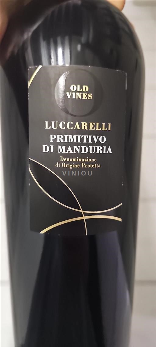 Apulia Primitivo di Manduria Luccarelli Old Vines 2011