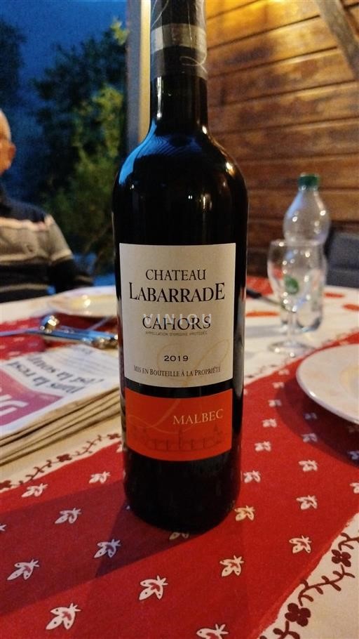 Lounais-Ranska Cahors Château Labarrade 2019