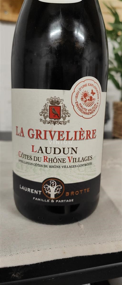 Rhônetal Côtes-du-Rhône-Dörfer Laurent Brotte La Grivelière 2022