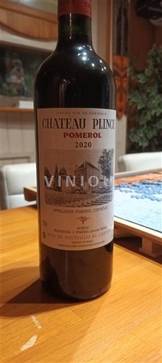 Bordeaux Pomerol Château Plince 2020