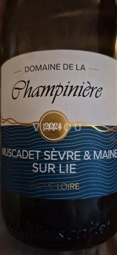 Loire Valley Muscadet Sèvre et Maine Domaine La Champinière 2024