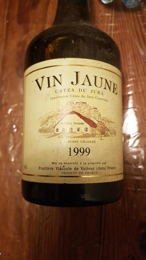 Jura Côtes du Jura Fruitière Vinicole de Voiteur 1999