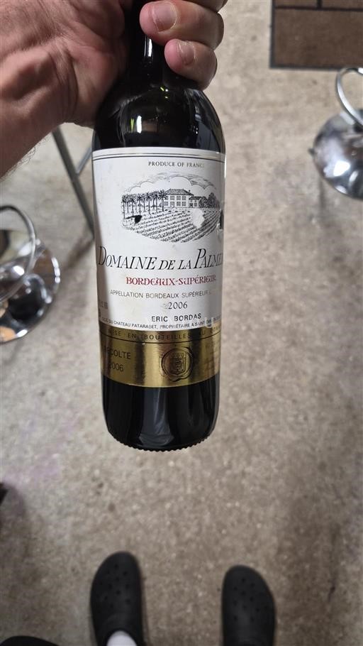 Burdeos Bordeaux superior Domaine La Palme 2006