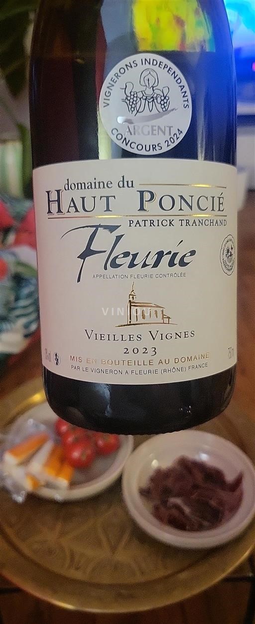 Beaujolais Fleurie Domaine Haut Poncié Vieilles Vignes 2023