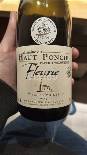 Beaujolais Fleurie Domaine Haut Poncié Vieilles Vignes 2023