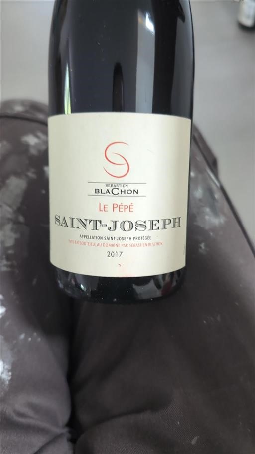 Rhônen laakso Saint-Joseph Sébastien Blachon Le Pépé 2017