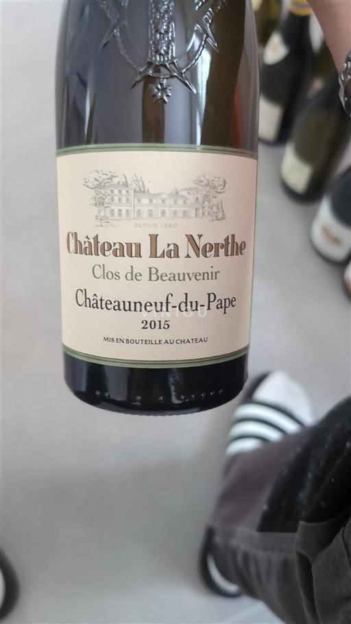 Vallée du Rhône Châteauneuf-du-pape Château La Nerthe Clos de Beauvenir 2015