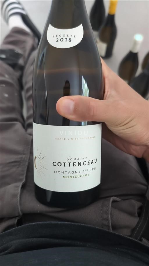 Burgundija Montagny Premier Cru Domaine Cottenceau Montcuchot 2018