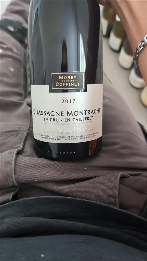 Bourgogne Chassagne-Montrachet Premier Cru Morey-Coffinet En Cailleret 2017