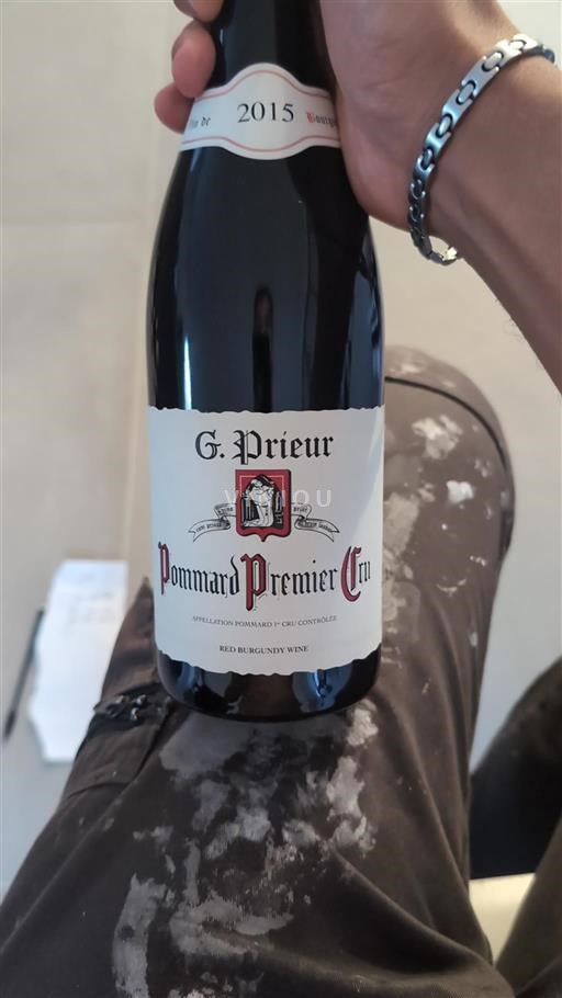 Borgoña Pommard Premier Cru G. Prieur 2015