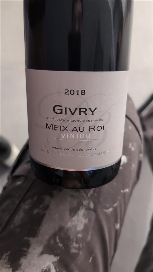 Bourgondië Givry Meix au Roi 2018