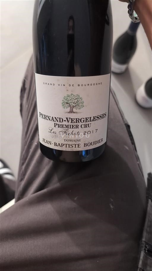 Borgogna Pernand-Vergelesses Premier Cru Domaine Jean-Baptiste Boudier Les Fichots 2017