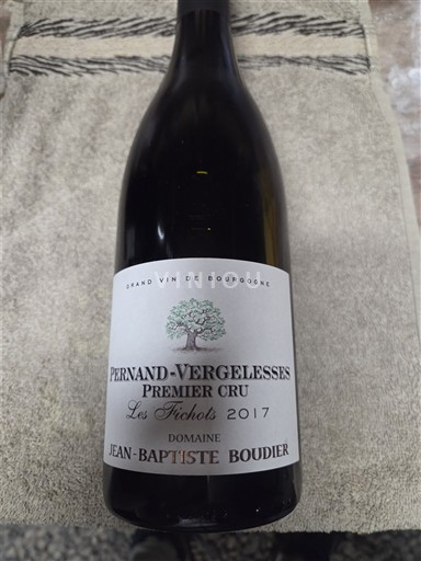 Burgundi Pernand-vergelesses Premier Cru Domaine Jean-Baptiste Boudier Les Fichots 2017