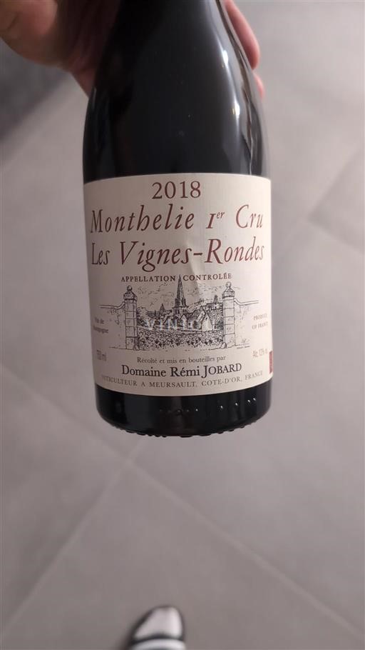 Burgund Nicht spezifiziert Premier Cru Domaine Rémi Jobard Les Vignes-Rondes 2018