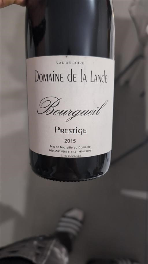Valle del Loira Bourgueil Domaine La Lande Prestige 2015