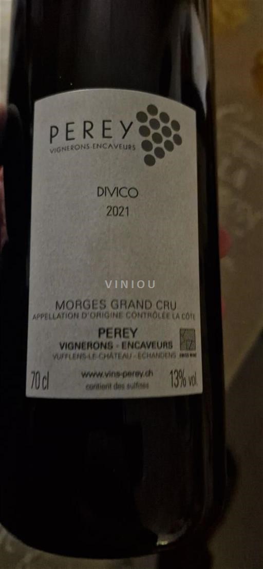 Waadt Nicht spezifiziert Grand Cru Perey Divico 2021
