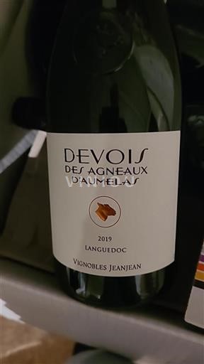 Languedoque Languedoc Vignobles Jeanjean Devois des Agneaux d'Aumelas 2019