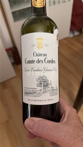 Bordeaux Saint-Émilion Grand Cru Grand Cru Château Comte des Cordes 2022