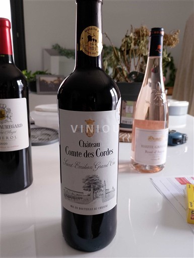 Bordeaux Saint-Émilion Grand Cru Grand Cru Château Comte des Cordes 2022