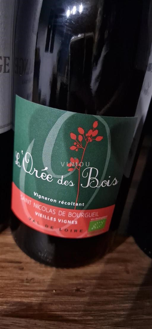 Loire Valley Saint-Nicolas-De-Bourgueil L'Orée des Bois Vieilles Vignes Non-Vintage