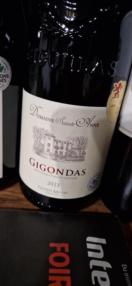 Rhônedalen Gigondas Domaine Sainte Anne 2023