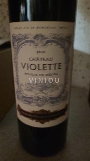 Bordeaux Moulis-en-Médoc Château Violette 2019