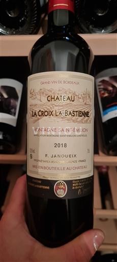 Bordeaux Montagne-Saint-Émilion Château La Croix La Bastienne 2018