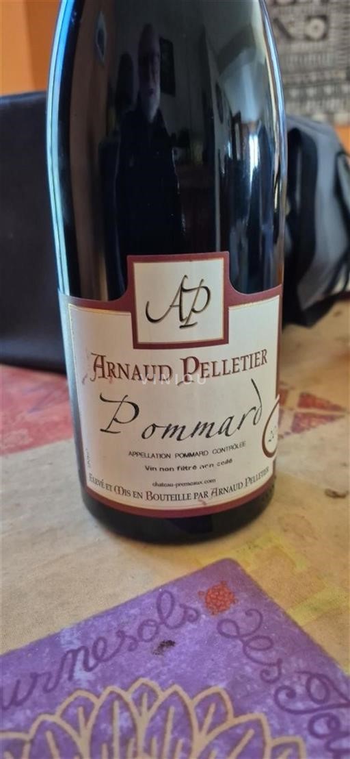Bourgogne Pommard Arnaud Pelletier 2017