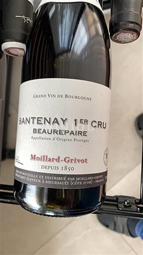 Bourgogne Santenay Premier Cru Moillard-Grivot Beaurepaire 2022