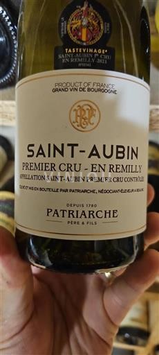 Burgundija Saint-Aubin Premier Cru Patriarche Père & Fils En Remilly 2021