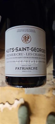 Burgund Nuits-Saint-Georges Premier Cru Patriarche Les Chaboeufs 2018