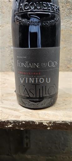 Rona dolina Vacqueyras Domaine Fontaine du Clos Castillon 2013