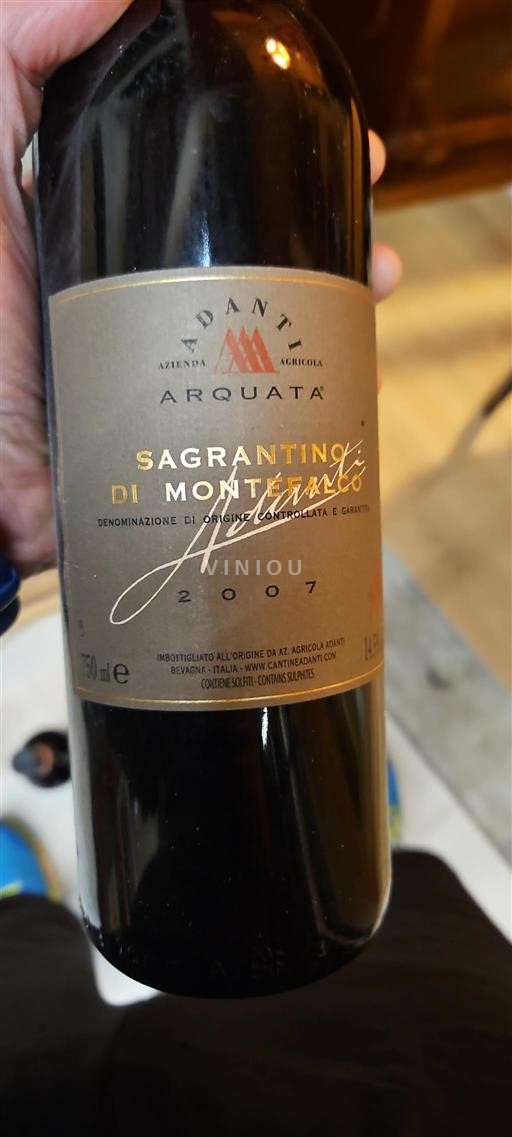Umbrien Ospecificerad Adanti Arquata 2007