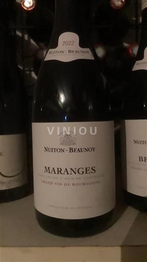 Burgundsko Maranges Grand Cru Nuiton-Beaunoy 2022