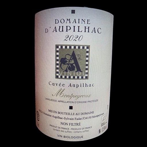 Languedoc Unspecified Domaine Aupilhac Aupilhac 2020