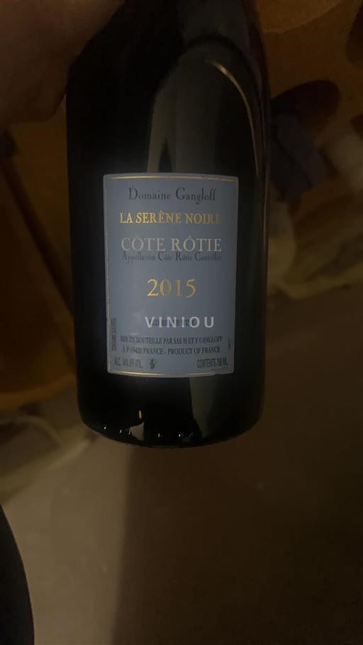 Rhône-dalen Côte-rôtie Domaine Gangloff La Sereine Noire 2015