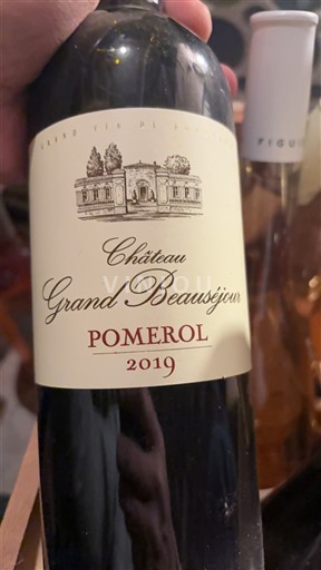 Bordeaux Pomerol Château Grand Beauséjour 2019