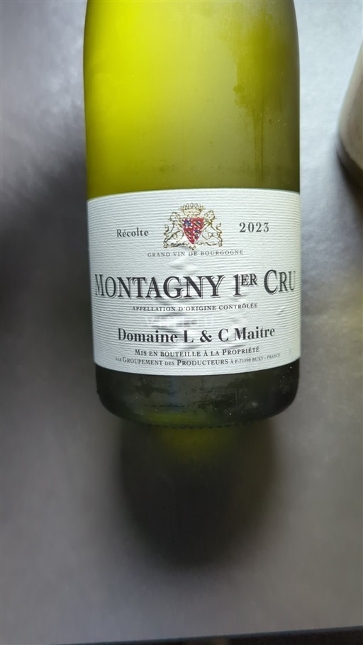 Burgundi Määrittelemätön Premier Cru Domaine L & C Maitre 2023