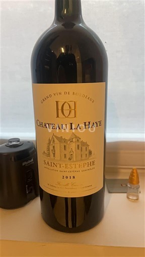 Bordeaux Saint-Estèphe Château La Haye 2018