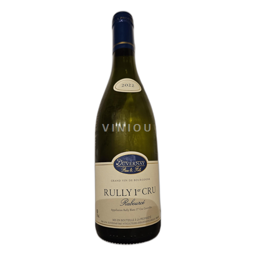 Vin Blanc sec Rabourcé Duvernay Père & Fils 2022 France Bourgogne Rully AOC