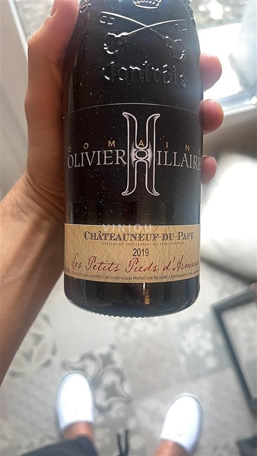 Rhône Valley Châteauneuf-du-Pape Domaine Olivier Hillaire Les Petits Pieds d'Armand 2019
