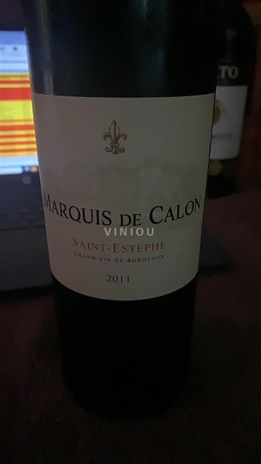 Burdeos Saint-Estèphe Calon-Ségur Marquis de Calon 2011
