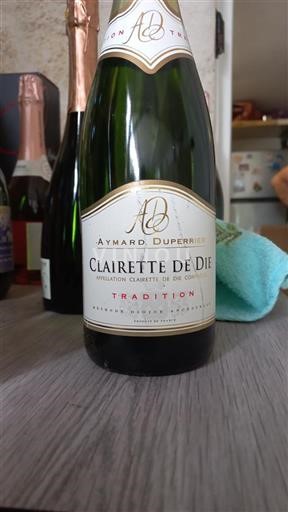Thung lũng Rhône Clairette-de-die Aymard Duperrier Tradition Không niên vụ