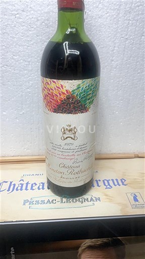 Bordeaux Pauillac Grand Cru Château Mouton Rothschild 1979