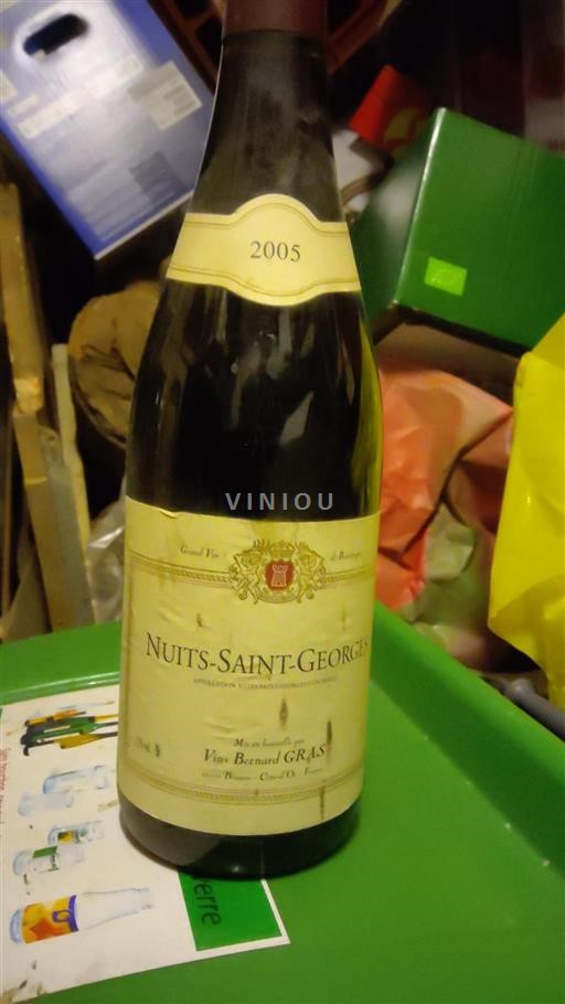 Borgogna Nuits-Saint-Georges Grand Cru Vins Bernard Gras 2005