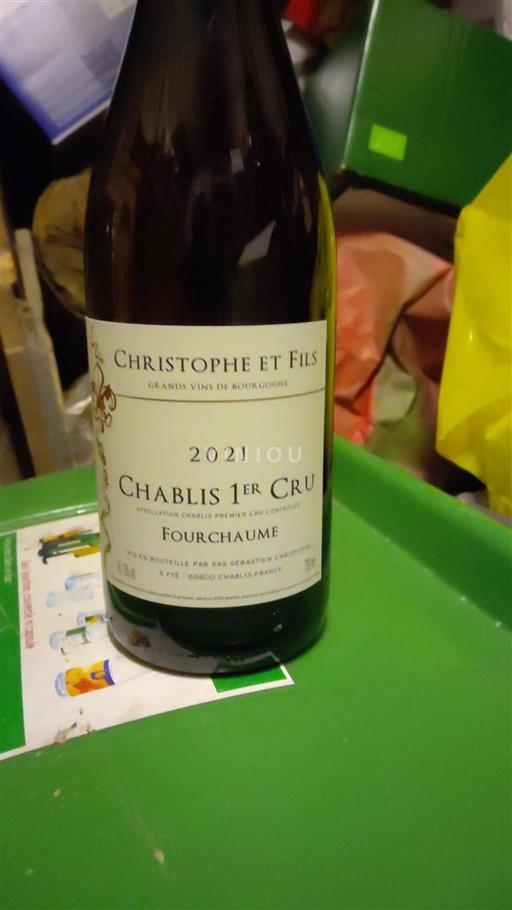 Borgoña Chablis Premier Cru Christophe et Fils Fourchaume 2021