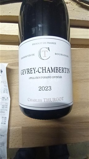 Borgogna Gevrey-Chambertin Grand Cru Charles Thurgot 2023