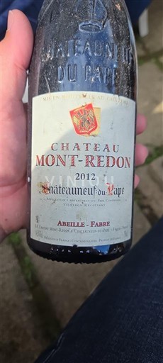 Rhônevallei Châteauneuf-du-Pape Château Mont-Redon 2012